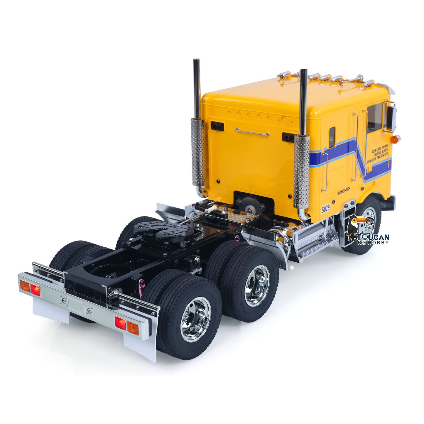 Pre-order TOUCAN 1/14 Remote Control DIY Tractor Truck 6*4 TAMIYA Chassis 56304 3Speed Transmission Light Sound System RTR Flysky Radio