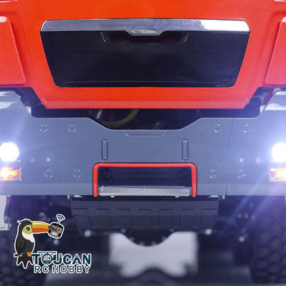 TOUCAN RC HOBBY LESU 1/14 TGS 8*8 RC Hydraulic Dumper Truck Lorry Remote Control Tipper Lights Sound Two Speed ESC Motor 3T Differential Lock Steering Servo