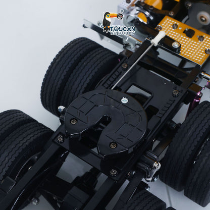 Pre-order TOUCAN 1/14 Remote Control DIY Tractor Truck 6*4 TAMIYA Chassis 56304 3Speed Transmission Light Sound System RTR Flysky Radio