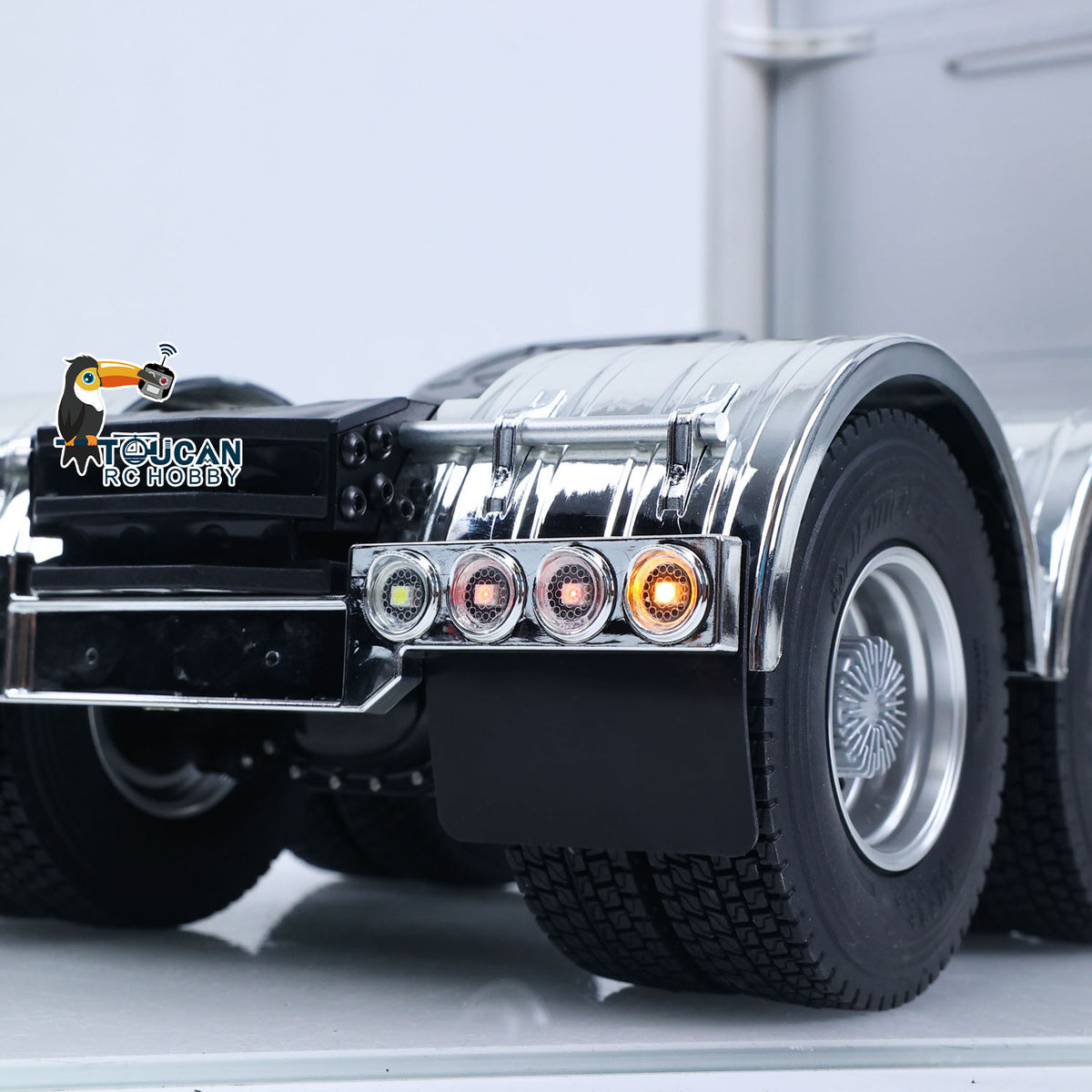 JDModel 1/14 RC Tractor Truck C509 518 - Plastic PNP 6x4 Metal Axles
