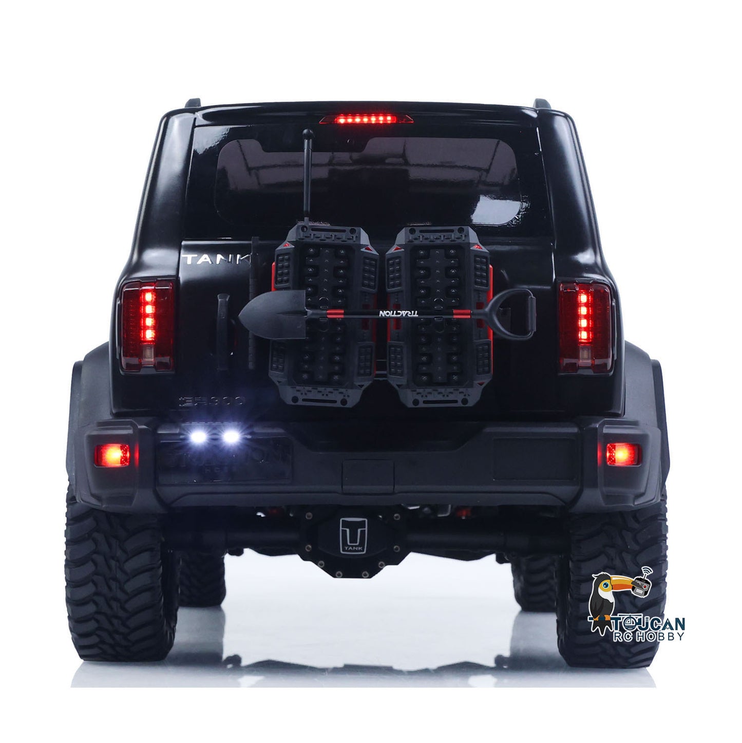 US Stock 1/8 Traction Hobby Tank300 Competitive Edition RC Rock Crawler 4WD 2WD Electric Car Remote Control Off Road Vehicle Axle Lock