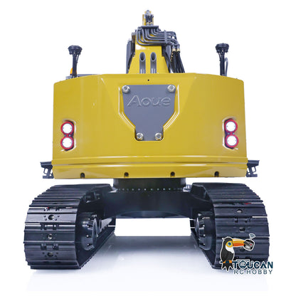 IN STOCK 1/14 LESU Hydraulic RC Painted Excavator Aoue ET35 Remote Controlled Construction Vehicle W/ Black Tracks Motor ESC Light System