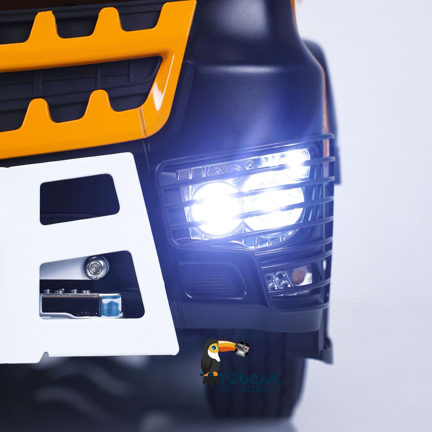 8x8 TOUCAN Metal Chassis Lock Differential 4Axles 1/14 RC Tractor Truck DIY 3363 Radio Control Lorry Car Model Motor ESC Servo