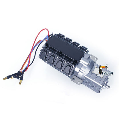 JXModel VL18U F2000 K3363 Cabin 1/14 Metal 6x4 RC Hydraulic Skip Loader KIT Swing Arm Dump Garbage Truck 4-Way Valve 2-Speed Gearbox for Hobby Builders