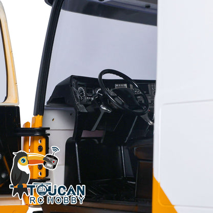 8x8 TOUCAN Metal Chassis Lock Differential 4Axles 1/14 RC Tractor Truck DIY 3363 Radio Control Lorry Car Model Motor ESC Servo