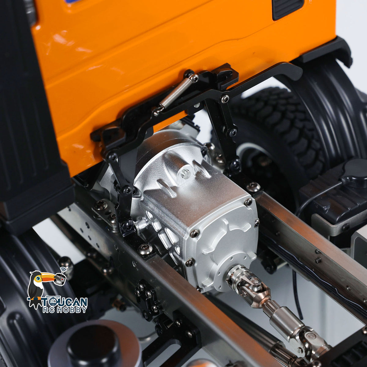 TOUCAN RC HOBBY MODO 1/14 6x6 RC Tractor Truck 2 Speed Transmission Radio Control Car Sounds Lights