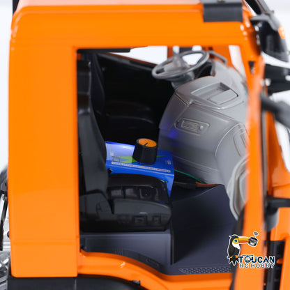 TOUCAN RC HOBBY MODO 1/14 6x6 RC Tractor Truck 2 Speed Transmission Radio Control Car Sounds Lights