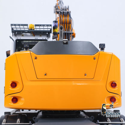 TOUCAN RC HOBBY CUT RC Hobby 4WD LR914 PRO MAX Metal 1/14 RC Hydraulic Wheeled Excavator 11-ways Valve Wrist Quick Coupler RTR RC Digger PL18EV Lite Battery
