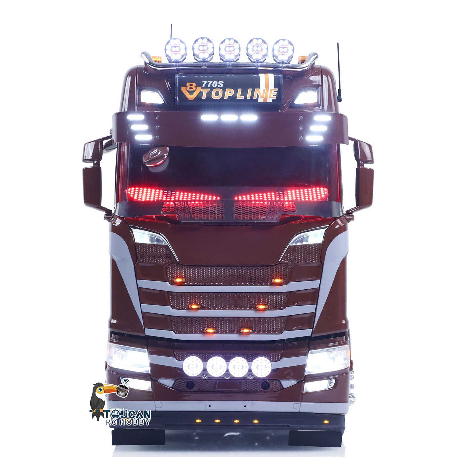 TOUCAN 1/14 Remote Control Tractor Truck 770S 3Speed 6x2 Metal