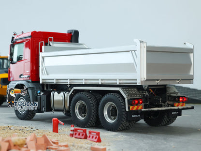 Kabolite 1/14 6*6 K3364 RC Metal Hydraulic Dump Truck Assembled and Painted Vehicles Remote Control Tipper Cars Models ESC Motor