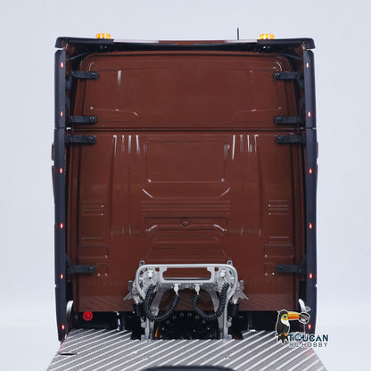 TOUCAN 1/14 Remote Control Tractor Truck 770S 3Speed 6x2 Metal Chassis Axle Lock RC Lorry Vehicle Flysky ST8 Radio RTR Model