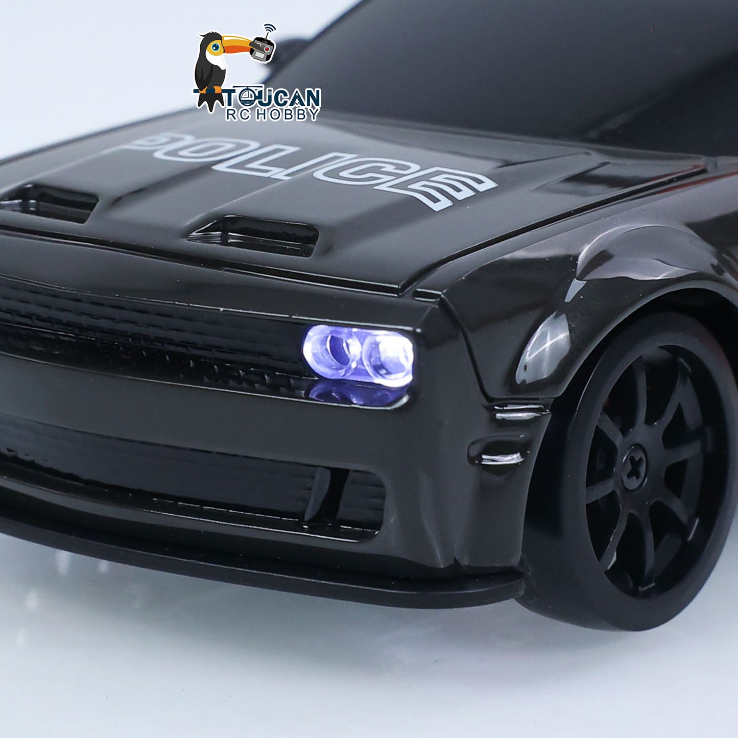 TOUCAN RC HOBBY US Stock JIABAILE 4WD 1/36 Plastic RC Drift Car 3615 25KM/H High Speed Model Gyroscope Indoor Outdoor Mini Racing Car LED Lights Battery Radio
