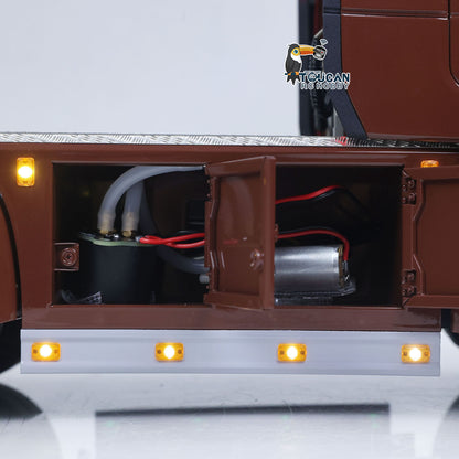 TOUCAN 1/14 Remote Control Tractor Truck 770S 3Speed 6x2 Metal Chassis Axle Lock RC Lorry Vehicle Flysky ST8 Radio RTR Model