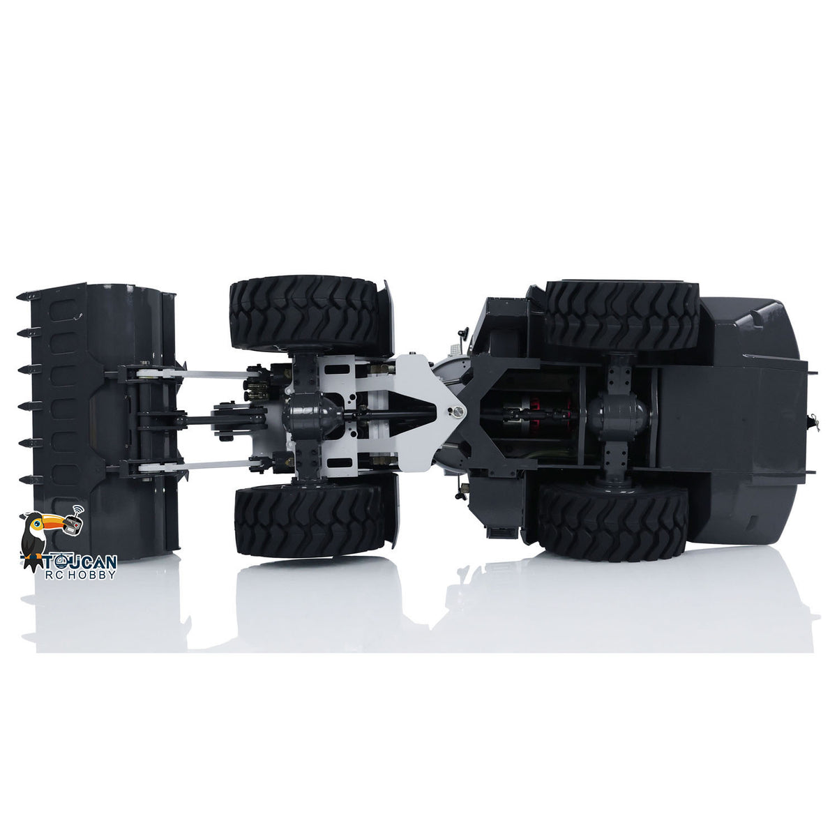 TOUCAN RC HOBBY XDRC 1/14 Scale Hydraulic RC Loader 580 Radio Control Construction Vehicle Electric Model Sound Light DIY Cars