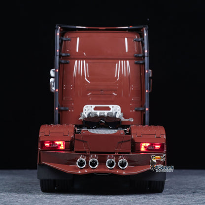 TOUCAN 1/14 Remote Control Tractor Truck 770S 3Speed 6x2 Metal Chassis Axle Lock RC Lorry Vehicle Flysky ST8 Radio RTR Model
