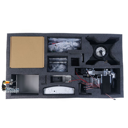 TOUCAN RC HOBBY Flash Sale LESU AOUE LR956 1/14 Metal RC Hydraulic Excavator KIT 2 Arms Remote Control Digger Model 4MPA Dual Pumps Light 6CH Brass Valve