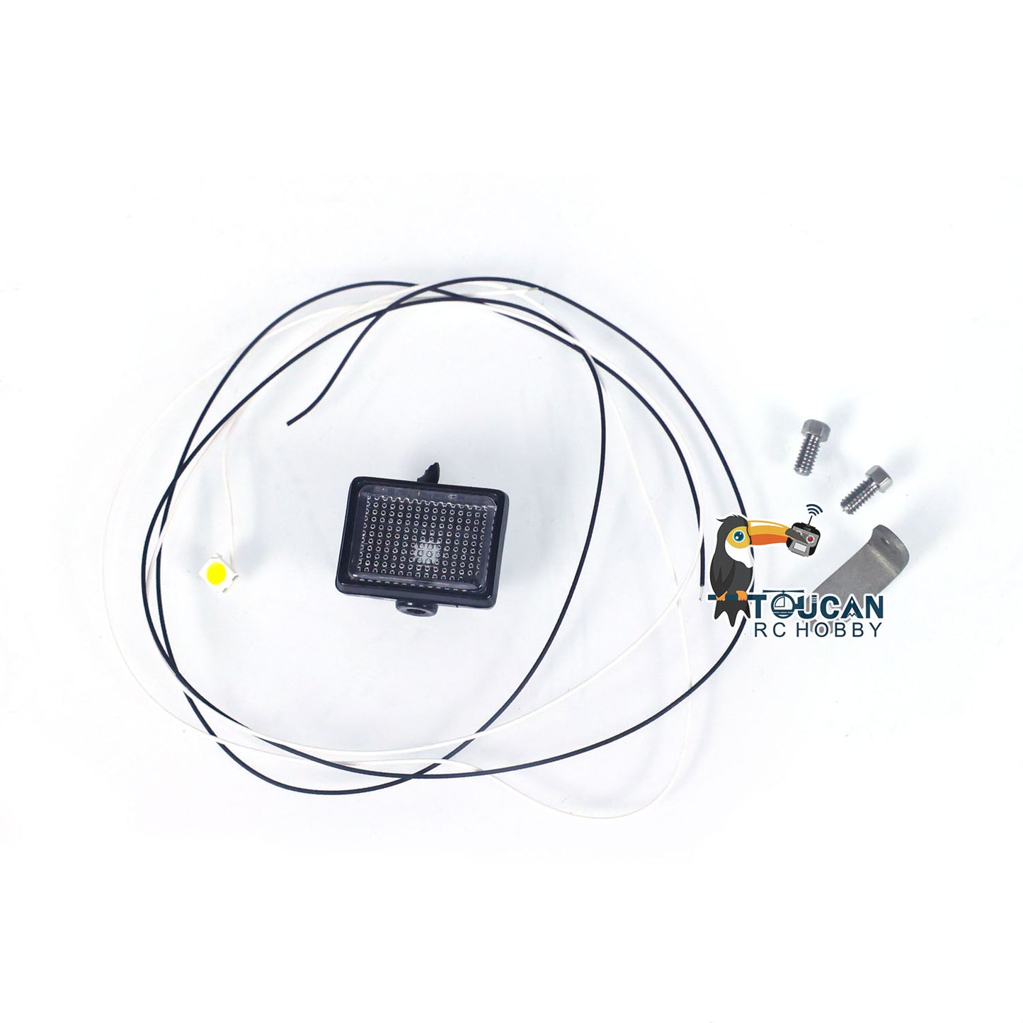 LESU Plastic Spotlight/Rear Light 3V for 1/14 RC AC360 C374 ET30H B0002 B0001 A0006 Hydraulic Excavator Skid Steer Loader AoueLT5H A0008 AoueLT5 B0008 DIY