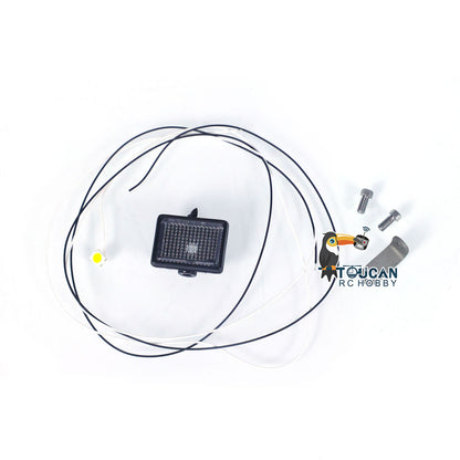 LESU Plastic Spotlight/Rear Light 3V for 1/14 RC AC360 C374 ET30H B0002 B0001 A0006 Hydraulic Excavator Skid Steer Loader AoueLT5H A0008 AoueLT5 B0008 DIY