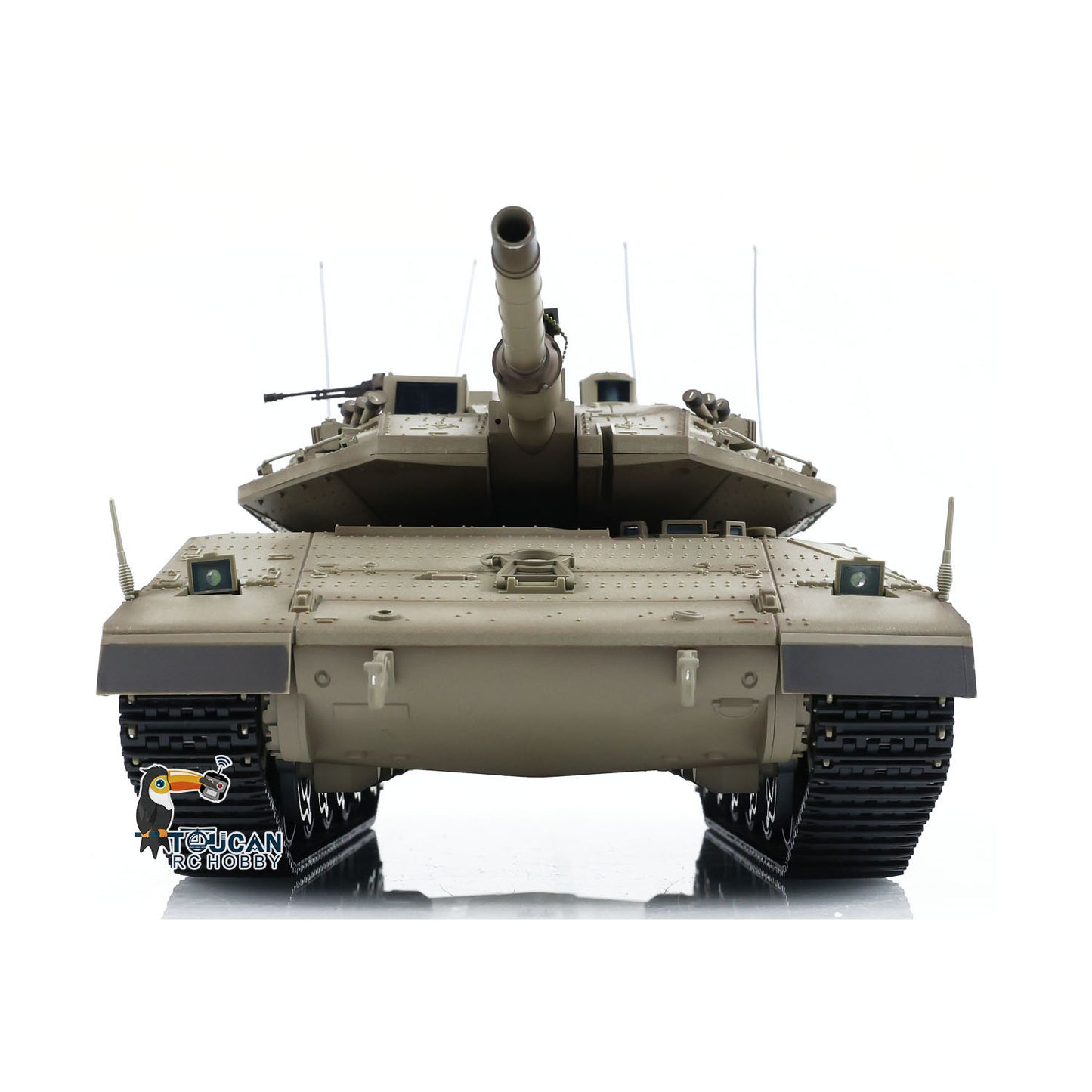 Heng Long 1/16 RC Battle Tank IDF Merkava IV 3958 Remote Control Military Tanks Infrared Combat BB Shooting Smoke Two Battery