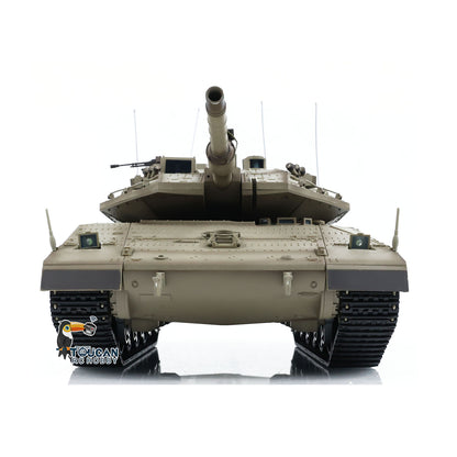 Heng Long 1/16 RC Battle Tank IDF Merkava IV 3958 Remote Control Military Tanks Infrared Combat BB Shooting Smoke Two Battery