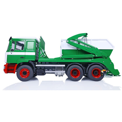 JXM Metal 6X4 RC 1/14 Hydraulic Dump Truck Skip Loader VL18U F2000 Trucks Swing Arm Construction Vehicle PNP