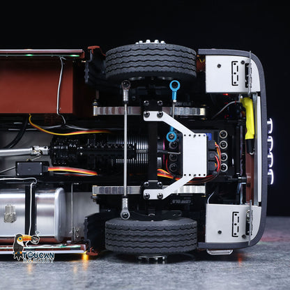 TOUCAN 1/14 Remote Control Tractor Truck 770S 3Speed 6x2 Metal Chassis Axle Lock RC Lorry Vehicle Flysky ST8 Radio RTR Model