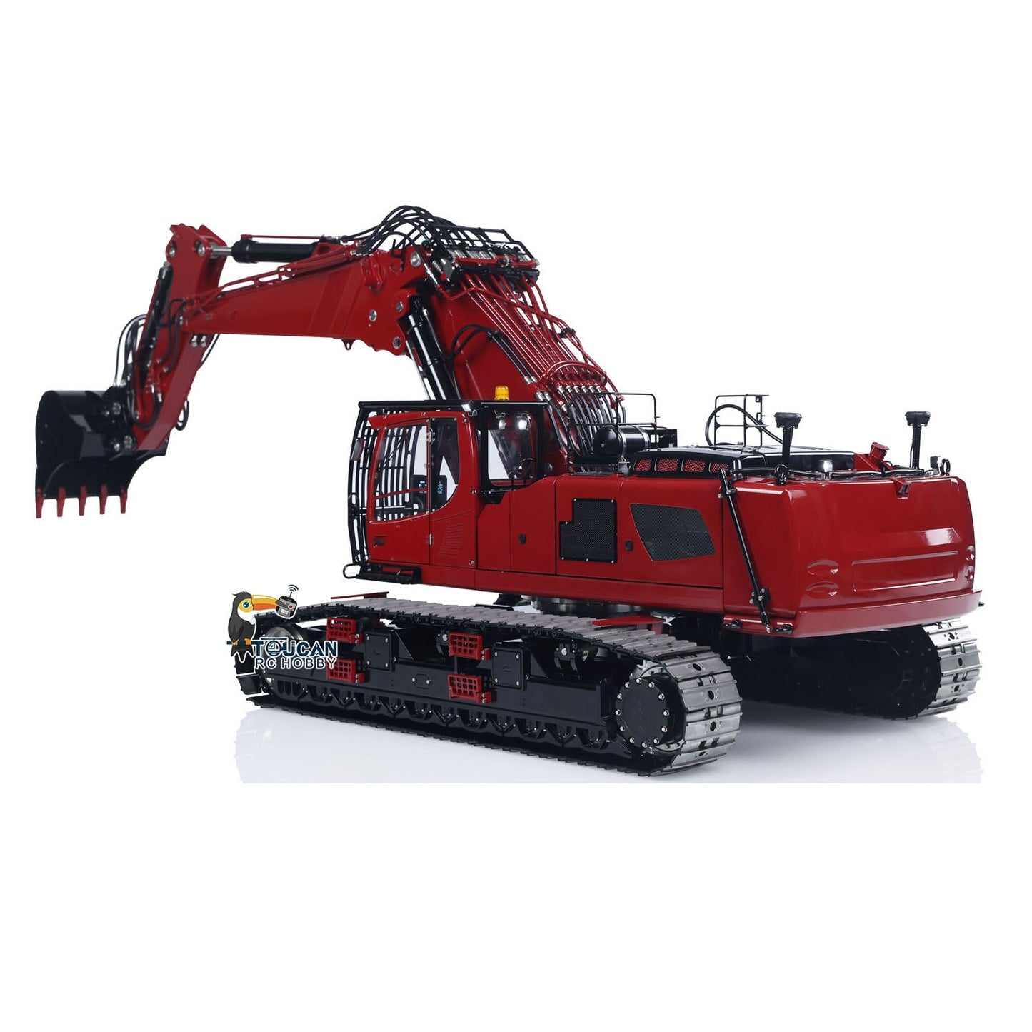 LESU LR960 Remote Control Digger 1/14 RC Full Hydraulic Excavator RTR Construction Vehicle Light Sound Smoke Unit Frsky XE Radio