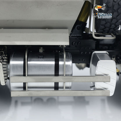 LESU TGS Cabin 1/14 8*8/6*6 Metal RC Dumper Truck Hydraulic Contruction Vehicle 540 Brushed Motor Light Sound for Professional Model Hobbyists