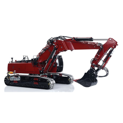 LESU LR960 Remote Control Digger 1/14 RC Full Hydraulic Excavator RTR Construction Vehicle Light Sound Smoke Unit Frsky XE Radio