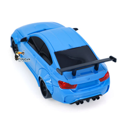 TOUCAN RC HOBBY US Stock 25KM/H High Speed JIABAILE 4WD Plastic 1/36 RC Drift Car 3611 Gyroscope Indoor Outdoor Mini Racing Car LED Lights Battery 2.4G Radio