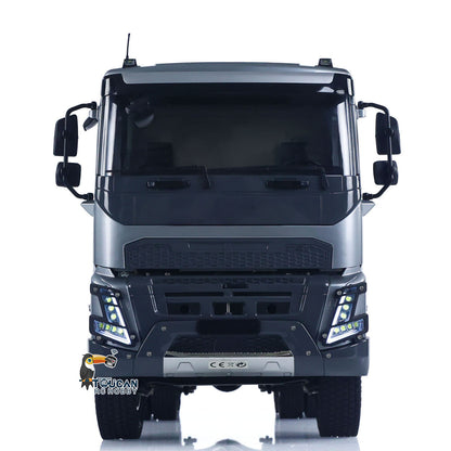 In Stock DoubleE E015 001 1/14 RC Dump Truck 6X4 Electric Lifting Remote Control Tipper VO Metal Drive Shafts Chassis Model Vehicle RTR