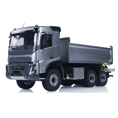 In Stock DoubleE E015 001 1/14 RC Dump Truck 6X4 Electric Lifting Remote Control Tipper VO Metal Drive Shafts Chassis Model Vehicle RTR