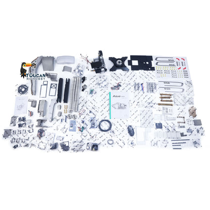 TOUCAN RC HOBBY Flash Sale LESU AOUE LR956 1/14 Metal RC Hydraulic Excavator KIT 2 Arms Remote Control Digger Model 4MPA Dual Pumps Light 6CH Brass Valve