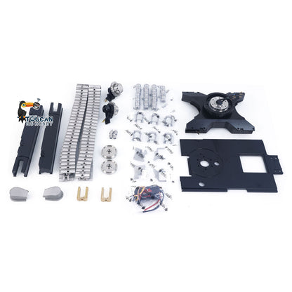 TOUCAN RC HOBBY Flash Sale LESU AOUE LR956 1/14 Metal RC Hydraulic Excavator KIT 2 Arms Remote Control Digger Model 4MPA Dual Pumps Light 6CH Brass Valve