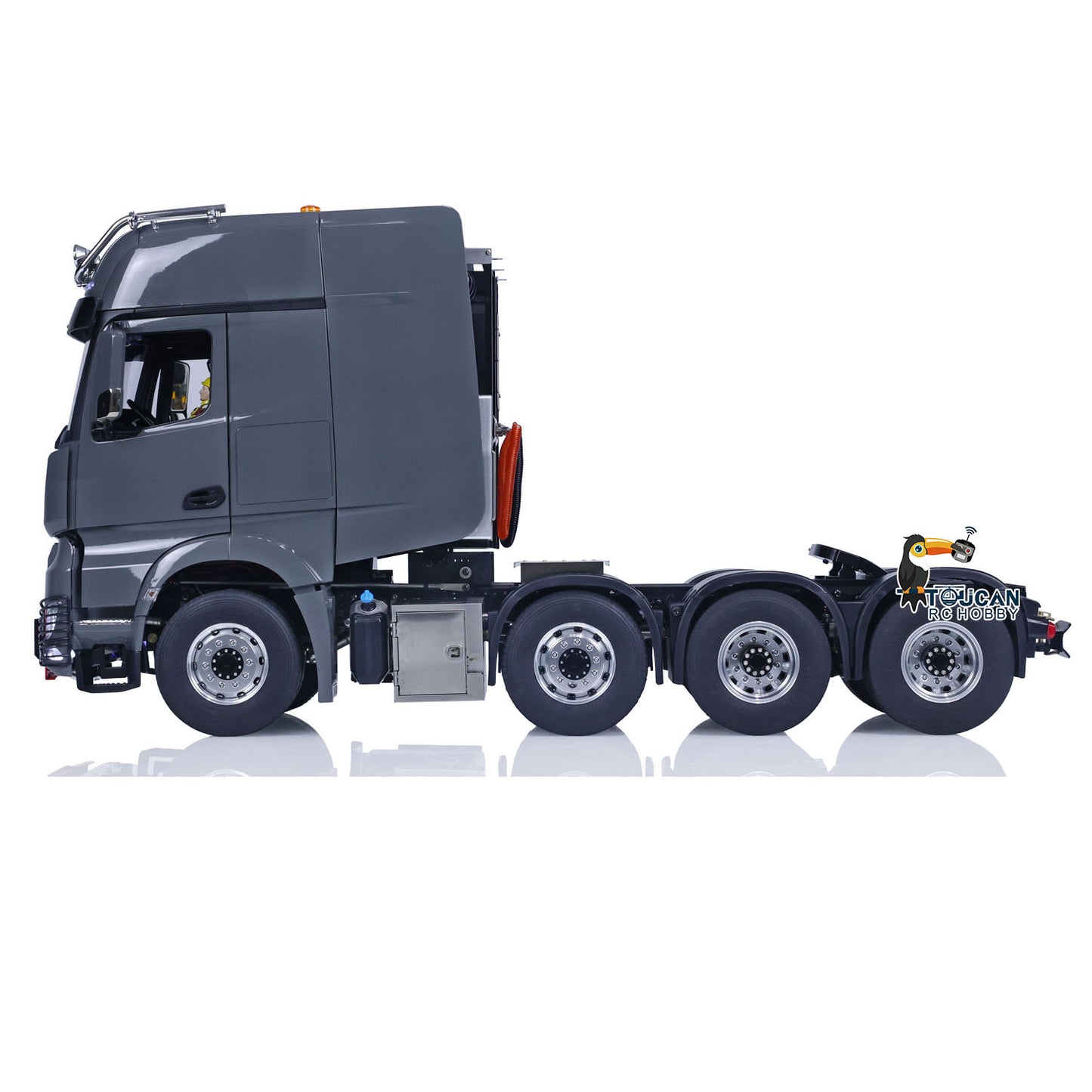 In Stock TOUCAN 1:14 RC Tractor Truck Metal Chassis Remote Control Car Painted Assembled