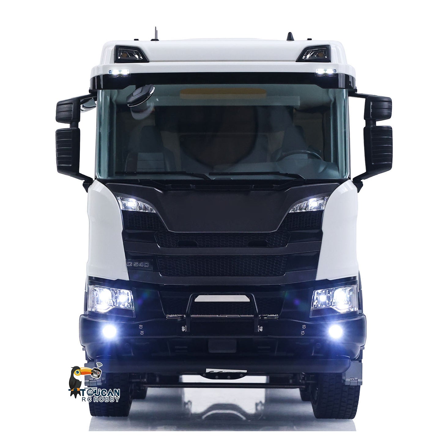 In Stock Double E 1/14 8X8 Remote Control Hydraulic Dump Truck 2Speed RC Model Tipper Metal Chassis Differential Lock FLYSKY ST8 Radio
