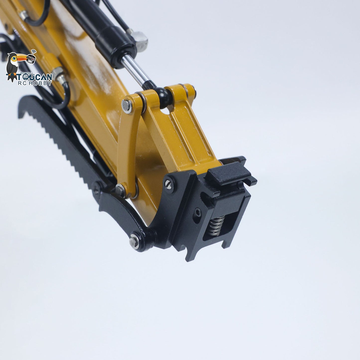 1/14 C308 RC Hydraulic Excavator 4 Valve Remote Control Construction Vehicle Extended Arm Brushless Motor No Sounds Charger