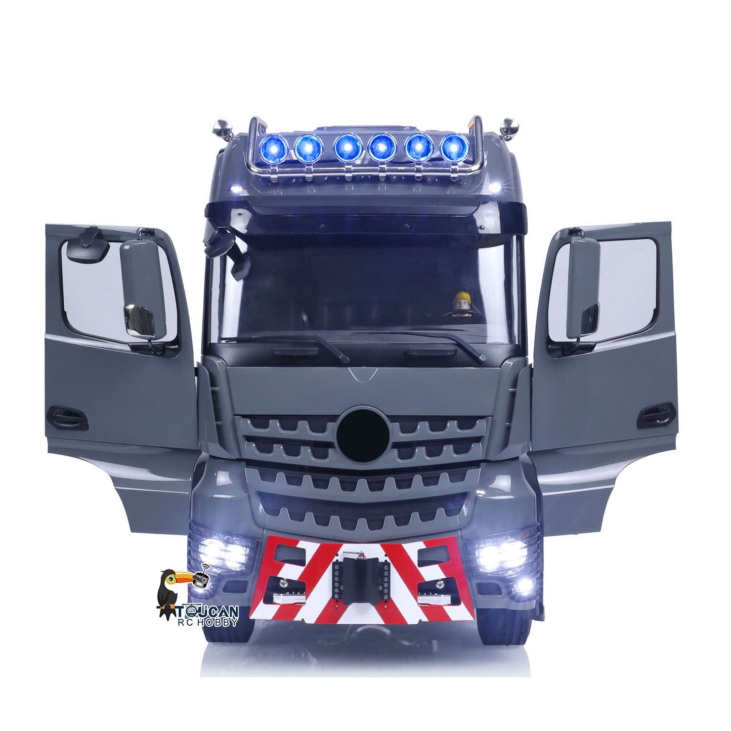 In Stock TOUCAN 1:14 RC Tractor Truck Metal Chassis Remote Control Car Painted Assembled