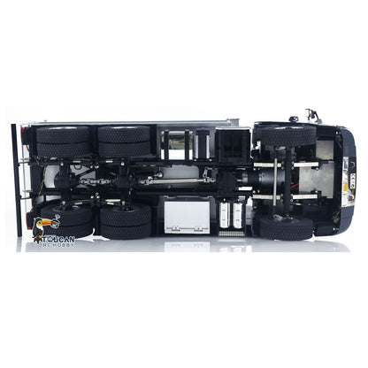 In Stock DoubleE E015 001 1/14 RC Dump Truck 6X4 Electric Lifting Remote Control Tipper VO Metal Drive Shafts Chassis Model Vehicle RTR