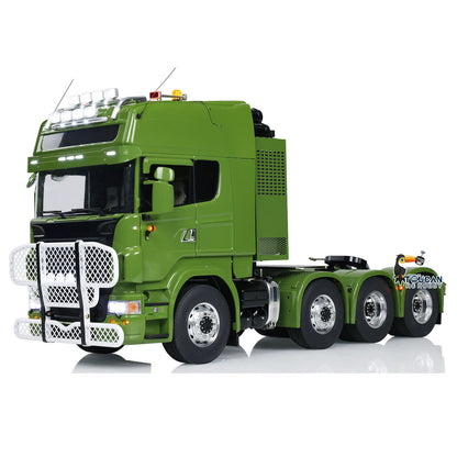 TOUCAN RC HOBBY LESU 1/14 8X8 RC Tractor Truck Metal Chassis Remote Control Trucks Light Sound