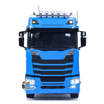 TOUCAN RC HOBBY LXY 770S 10x10 1/14 Hydraulic Crane Dump RC Tipper Car Metal Full Dump Truck RTR Battery Light Sound
