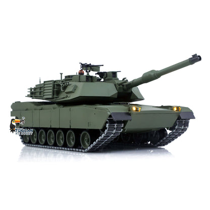 TOUCAN Full Metal 1/16 Remote Control Tank Abrams M1A2 3918 360 Rotation IR System Barrel Lifting Recoil Smoking FPV Camera