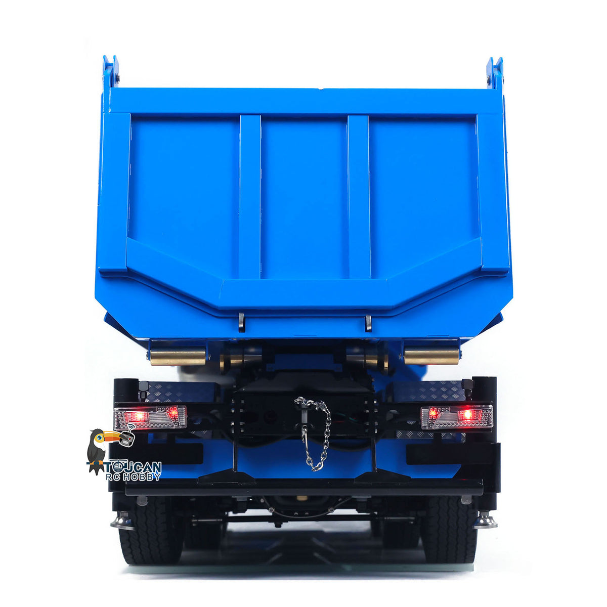 TOUCAN RC HOBBY LXY 770S 10x10 1/14 Hydraulic Crane Dump RC Tipper Car Metal Full Dump Truck RTR Battery Light Sound