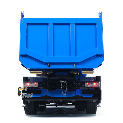 TOUCAN RC HOBBY LXY 770S 10x10 1/14 Hydraulic Crane Dump RC Tipper Car Metal Full Dump Truck RTR Battery Light Sound
