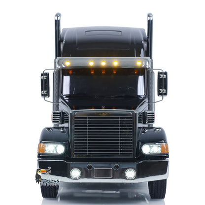 Customized DIY TAMIYA Knight Hauler 56314 6*4 1/14 RC Tractor Truck Remote Control Lorry Car Model Light Sound I6S Radio Battery