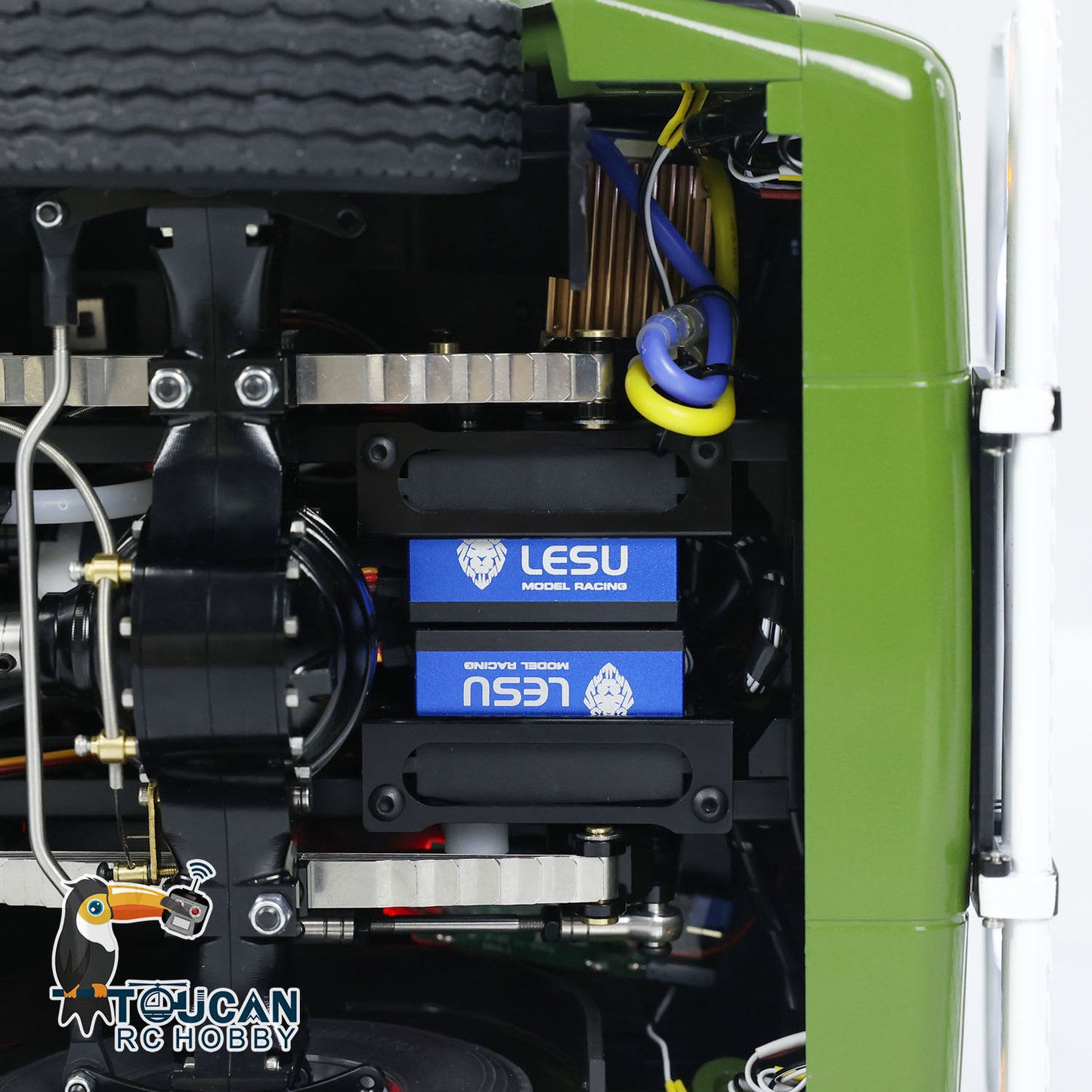LESU 1/14 8X8 Metal Chassis RC Tractors Trucks RTR Radio Controlled Simulation Car Smoke Unit Hobby Models G-6057