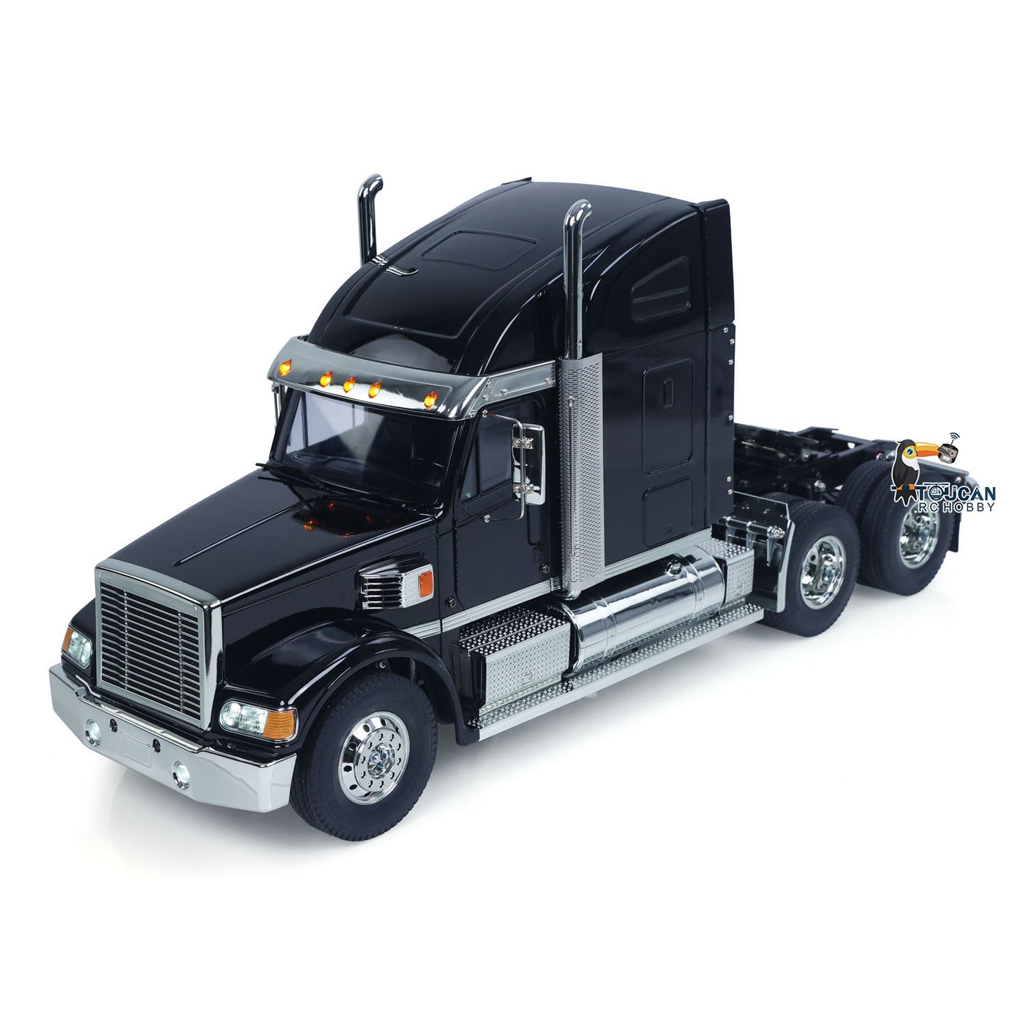 Customized DIY TAMIYA Knight Hauler 56314 6*4 1/14 RC Tractor Truck Remote Control Lorry Car Model Light Sound I6S Radio Battery