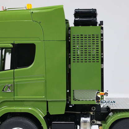 TOUCAN RC HOBBY LESU 1/14 8X8 RC Tractor Truck Metal Chassis Remote Control Trucks Light Sound