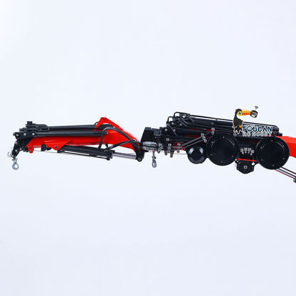 LXY 1/14 Hydraulic RC Crane Dump Truck 770S - 10x10 All-Metal Axles RTR 10CH Valve Fly Jib Arm