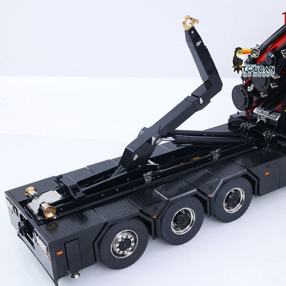 LXY 1/14 Hydraulic RC Crane Dump Truck 770S - 10x10 All-Metal Axles RTR 10CH Valve Fly Jib Arm